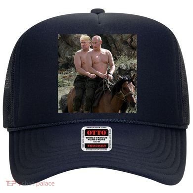 Putin Trump Riding Horse | Russia Tee Hat