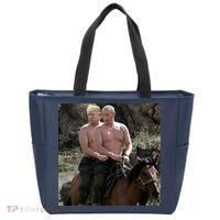 Putin Trump Riding Horse | Russia Tee Tote Bag thumb 0