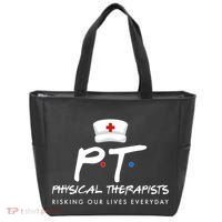 Physical Therapists Risking Our Lives Everyday Tote Bag thumb 0