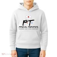 Physical Therapists Risking Our Lives Everyday Kids Hoodie thumb 4