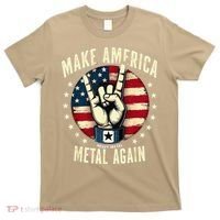 Patriotic Trump Rock Hand Make America Metal Again T-Shirt thumb 0