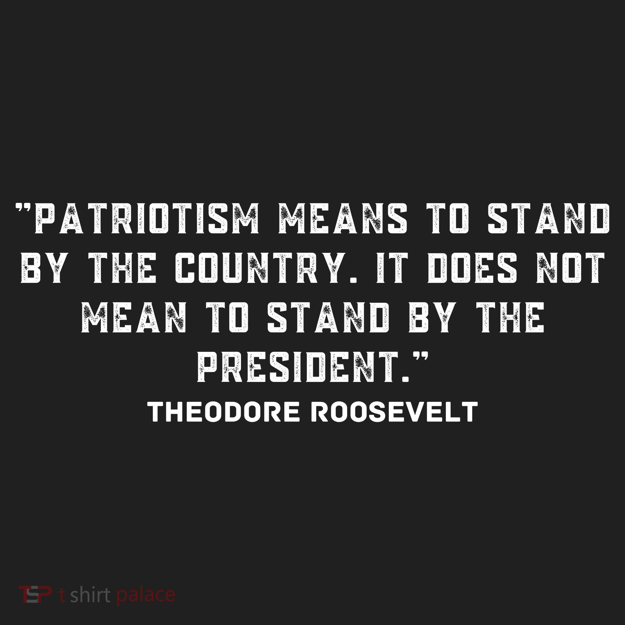 Patriotic Teddy Roosevelt Quote Beanie
