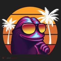 Pepe Tropical Retro Sunset Women's Sweatshirt thumb 2