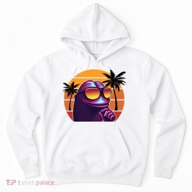 Pepe Tropical Retro Sunset Hoodie