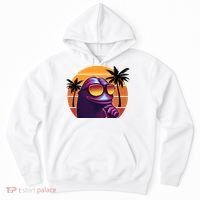 Pepe Tropical Retro Sunset Hoodie thumb 0