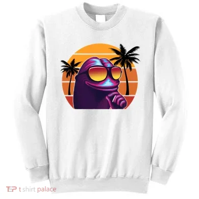 Pepe Tropical Retro Sunset Sweatshirt