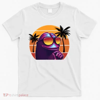 Pepe Tropical Retro Sunset T-Shirt