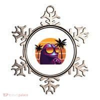 Pepe Tropical Retro Sunset Ornament thumb 0