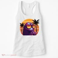Pepe Tropical Retro Sunset Women's Tank Top thumb 0