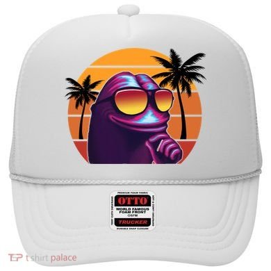 Pepe Tropical Retro Sunset Hat