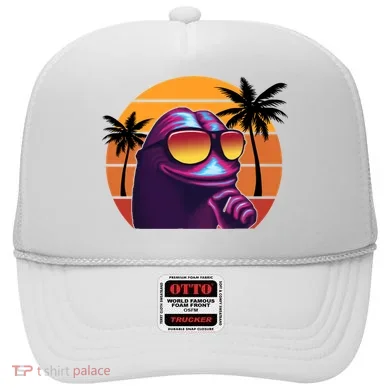 Pepe Tropical Retro Sunset Hat