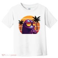 Pepe Tropical Retro Sunset Toddler T-Shirt thumb 0