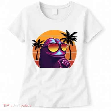 Pepe Tropical Retro Sunset Women's T-Shirt