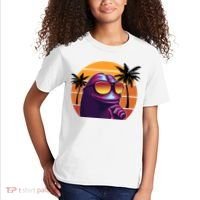 Pepe Tropical Retro Sunset Kids T-Shirt thumb 2