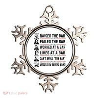 Pro Trump Raised The Bar Funny Political Anti Biden Meme Ornament thumb 0