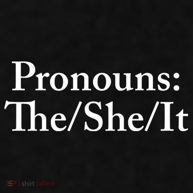 Pronouns The She It Ladies PosiCharge Tri-Blend Wicking Tank