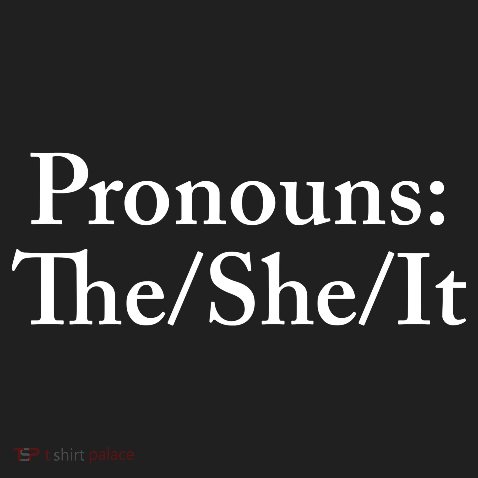 Pronouns The She It Women's Sweatshirt