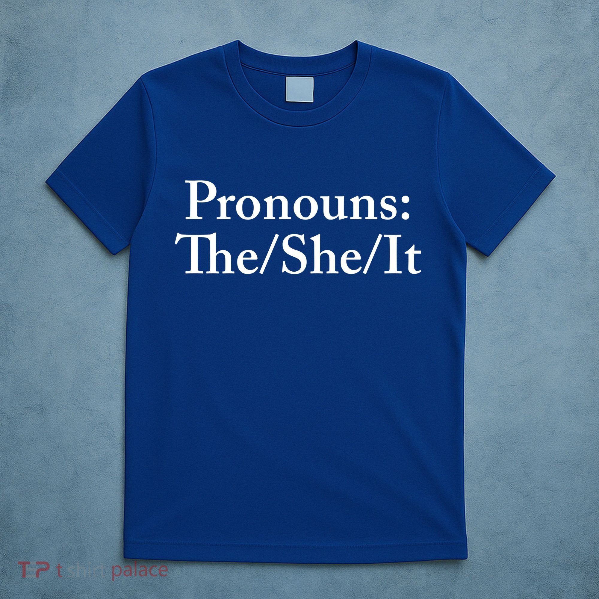 Pronouns The She It T-Shirt