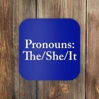 Pronouns The She It Coaster thumb 0