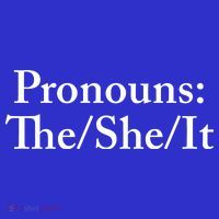 Pronouns The She It Women's Tank Top thumb 5