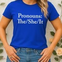 Pronouns The She It Women's T-Shirt thumb 2