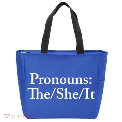 Pronouns The She It Tote Bag