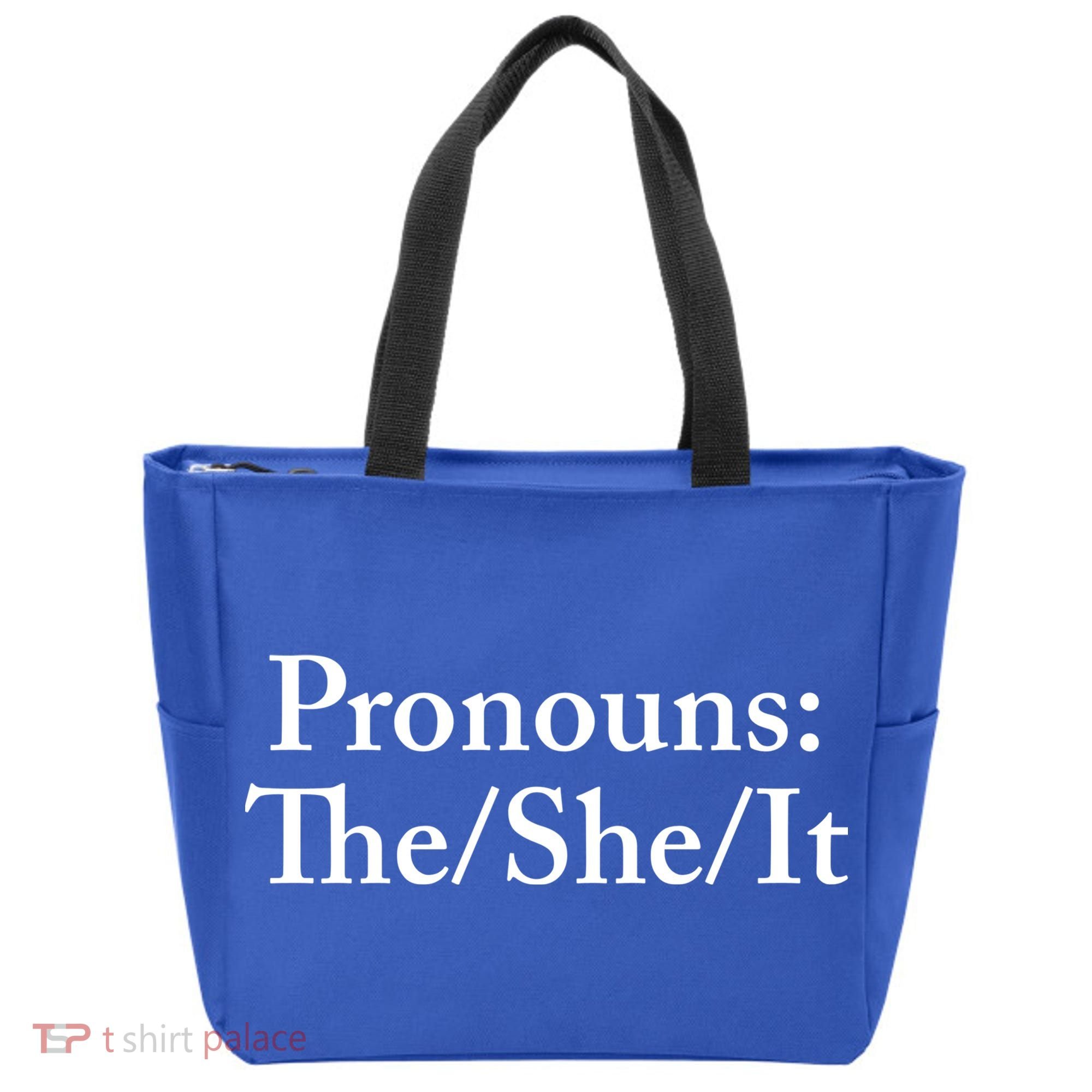 Pronouns The She It Tote Bag