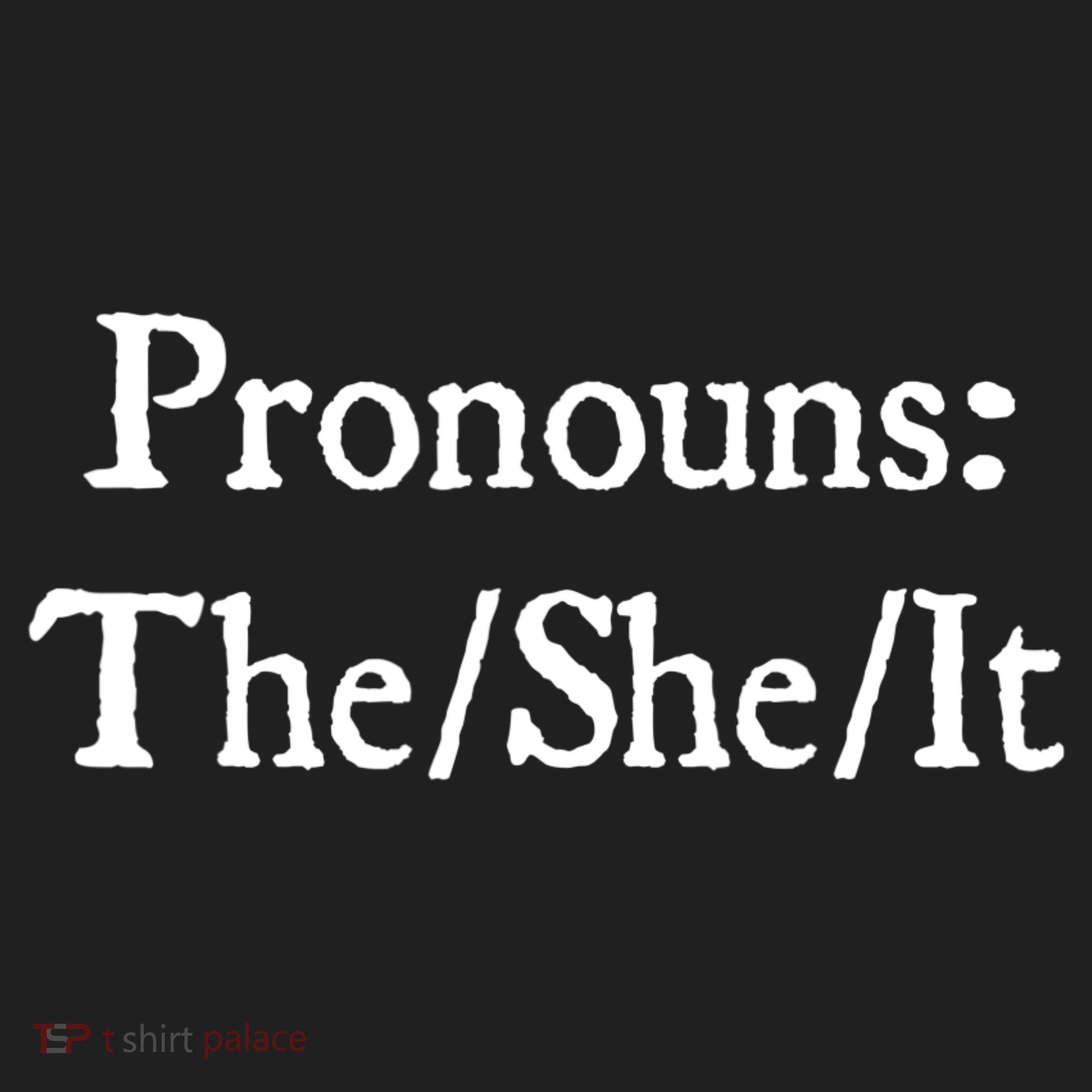 Pronouns The She It Women's Sweatshirt
