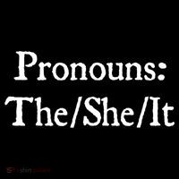 Pronouns The She It USA-Made Doggie Bandana thumb 2