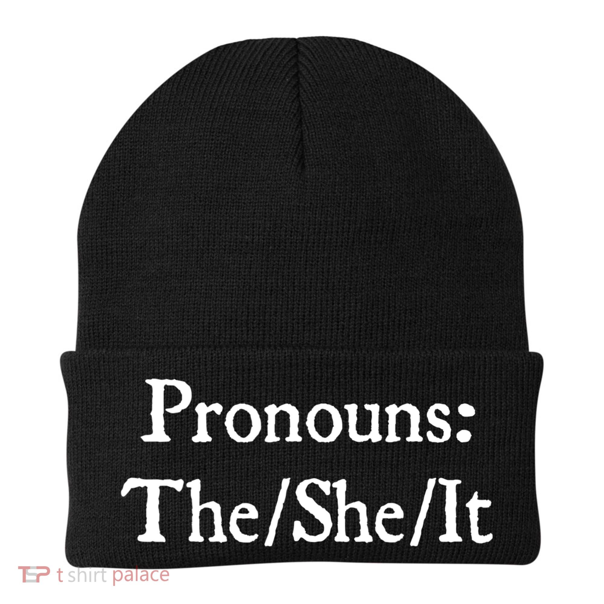 Pronouns The She It Beanie