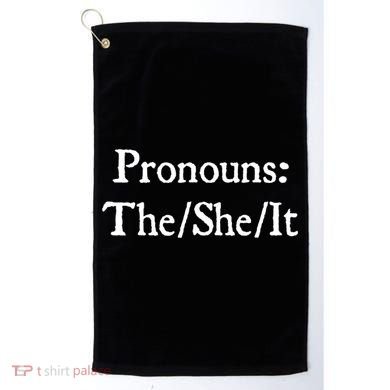 Pronouns The She It Golf Towel