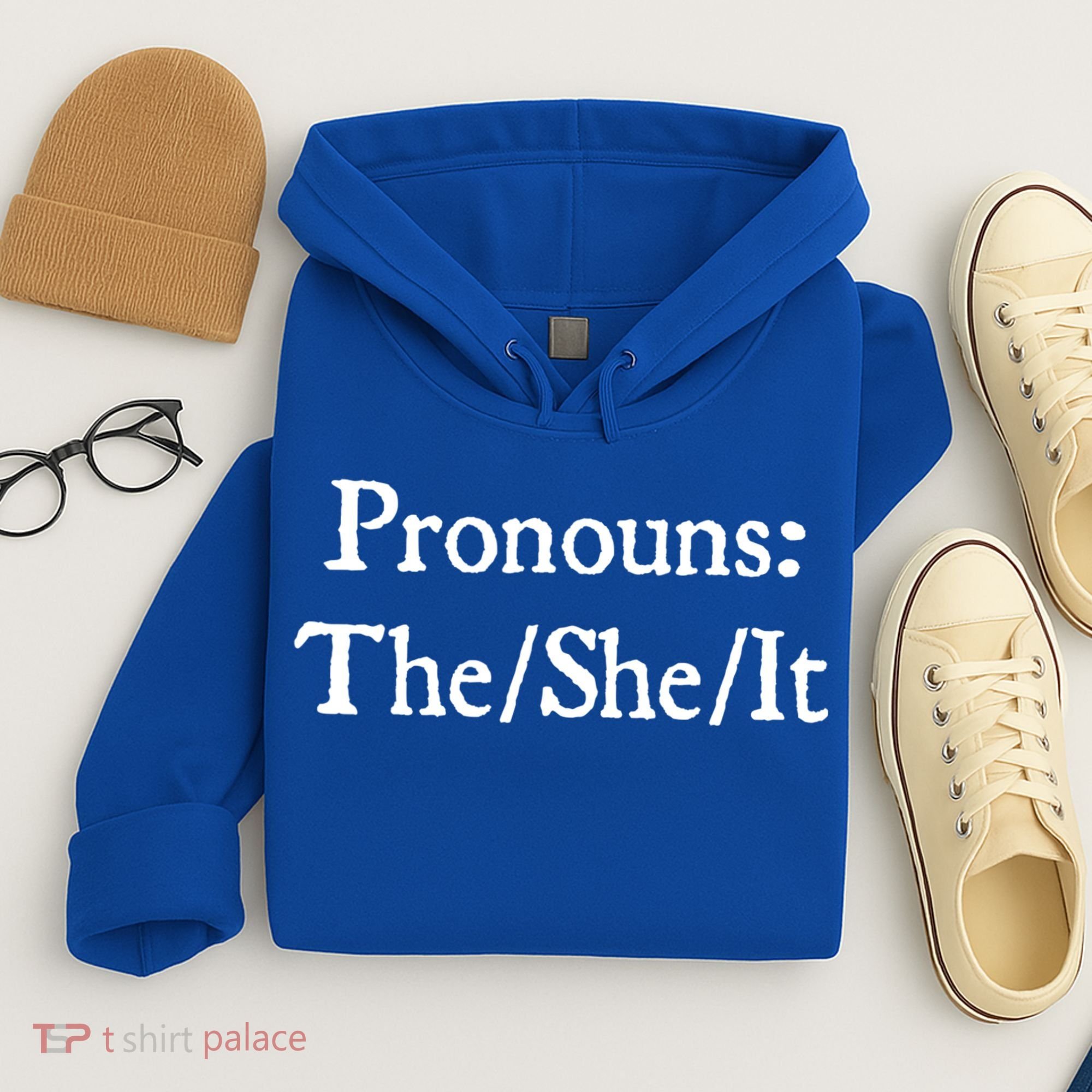 Pronouns The She It Hoodie