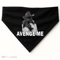 Peanut The Squirrel Avenge Me USA-Made Doggie Bandana thumb 0