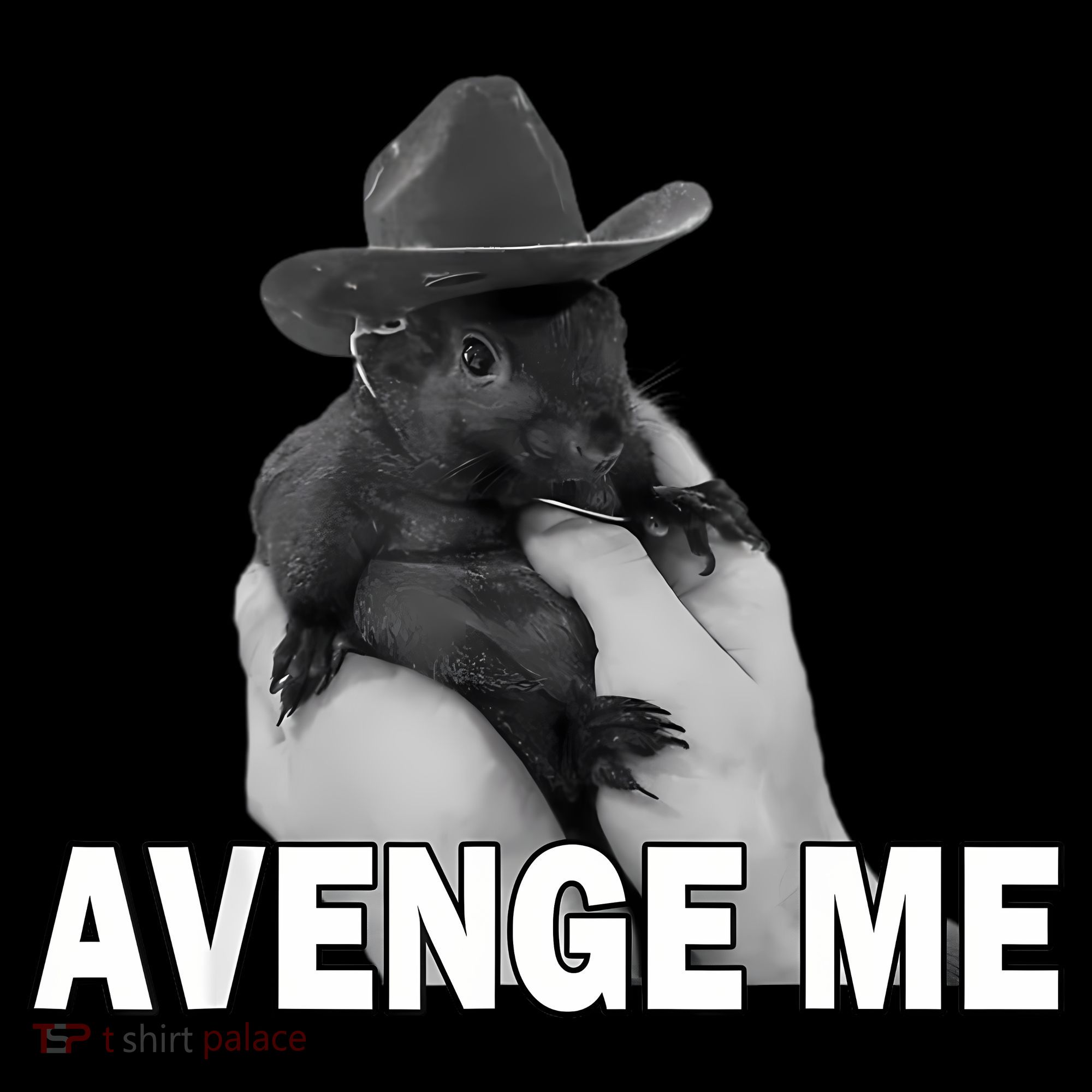 Peanut The Squirrel Avenge Me Button