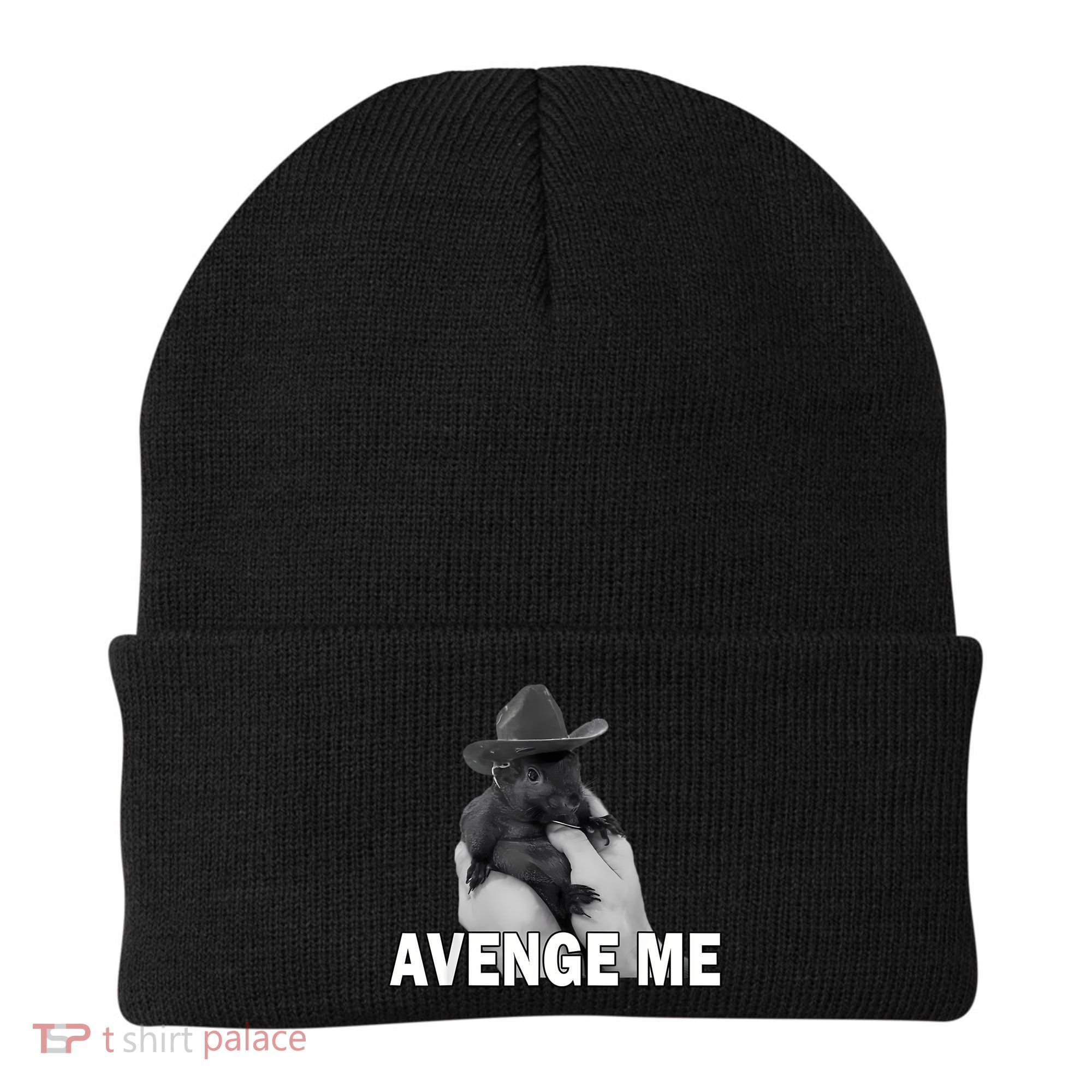 Peanut The Squirrel Avenge Me Beanie