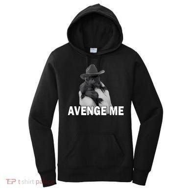 Peanut The Squirrel Avenge Me Women's Hoodie