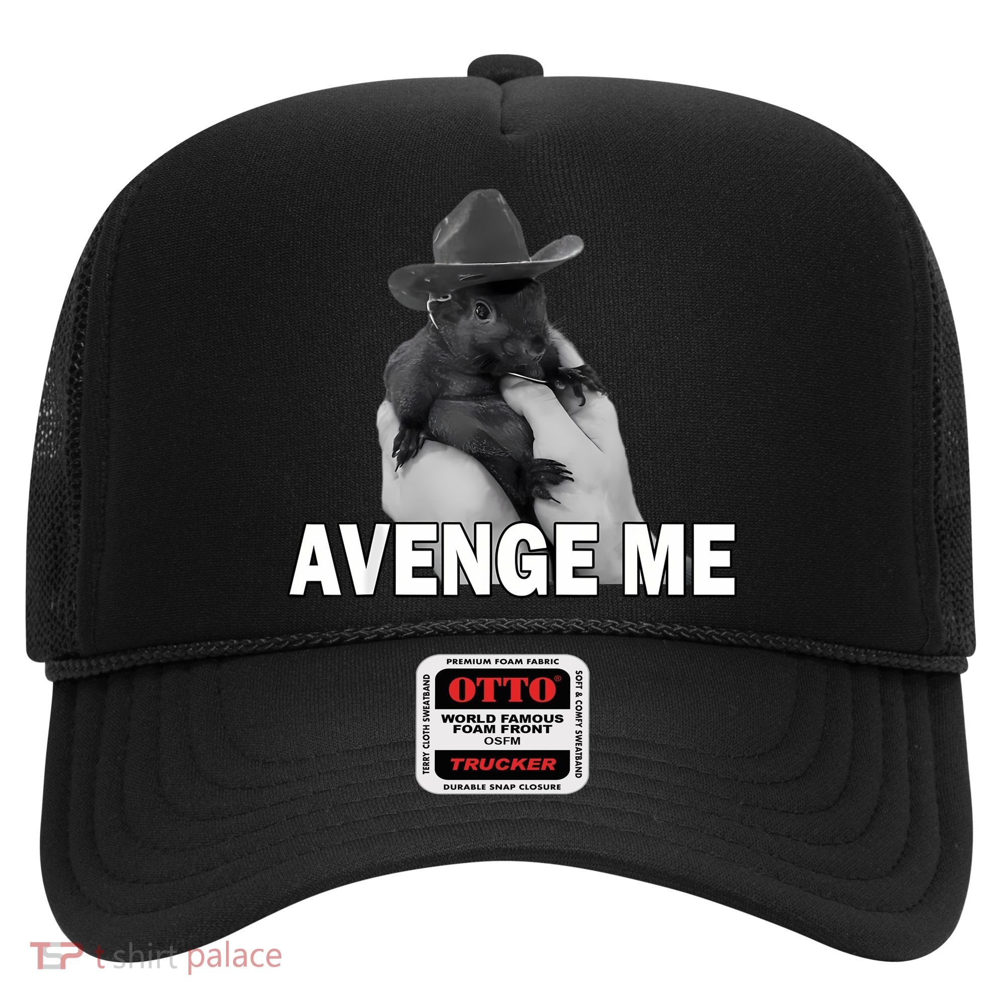 Peanut The Squirrel Avenge Me Hat