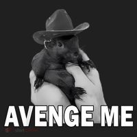 Peanut The Squirrel Avenge Me Hat thumb 2
