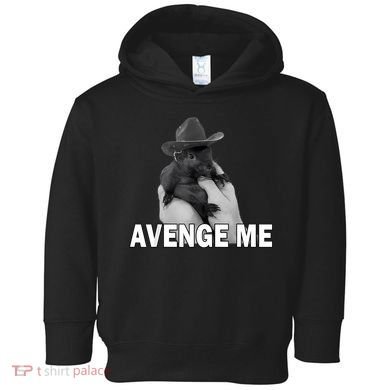Peanut The Squirrel Avenge Me Toddler Hoodie