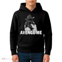 Peanut The Squirrel Avenge Me Kids Hoodie thumb 4