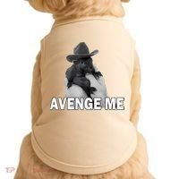 Peanut The Squirrel Avenge Me Doggie Tank thumb 0