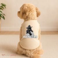Peanut The Squirrel Avenge Me Doggie Tank thumb 2