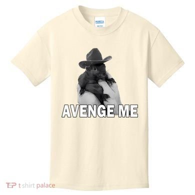 Peanut The Squirrel Avenge Me Kids T-Shirt