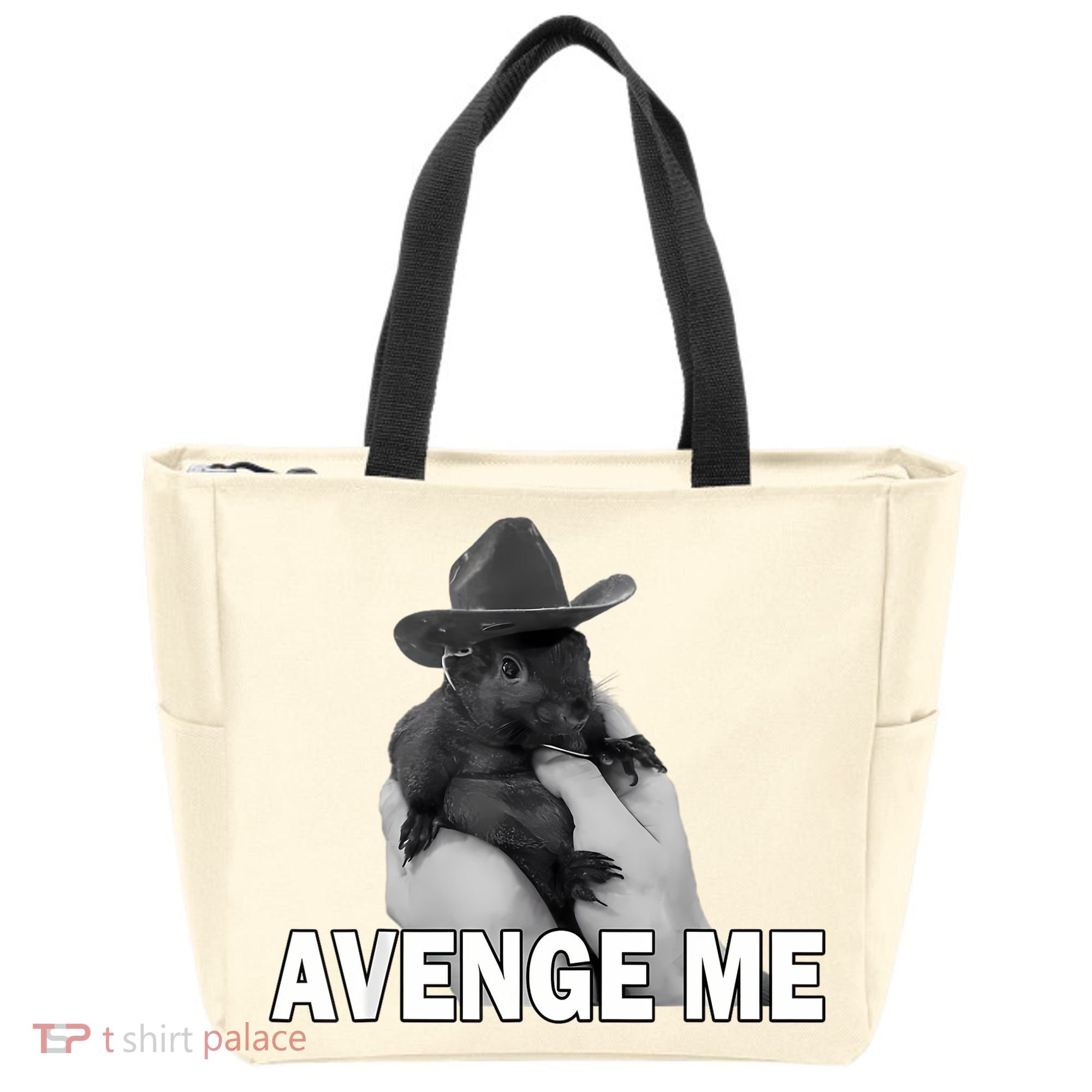 Peanut The Squirrel Avenge Me Tote Bag