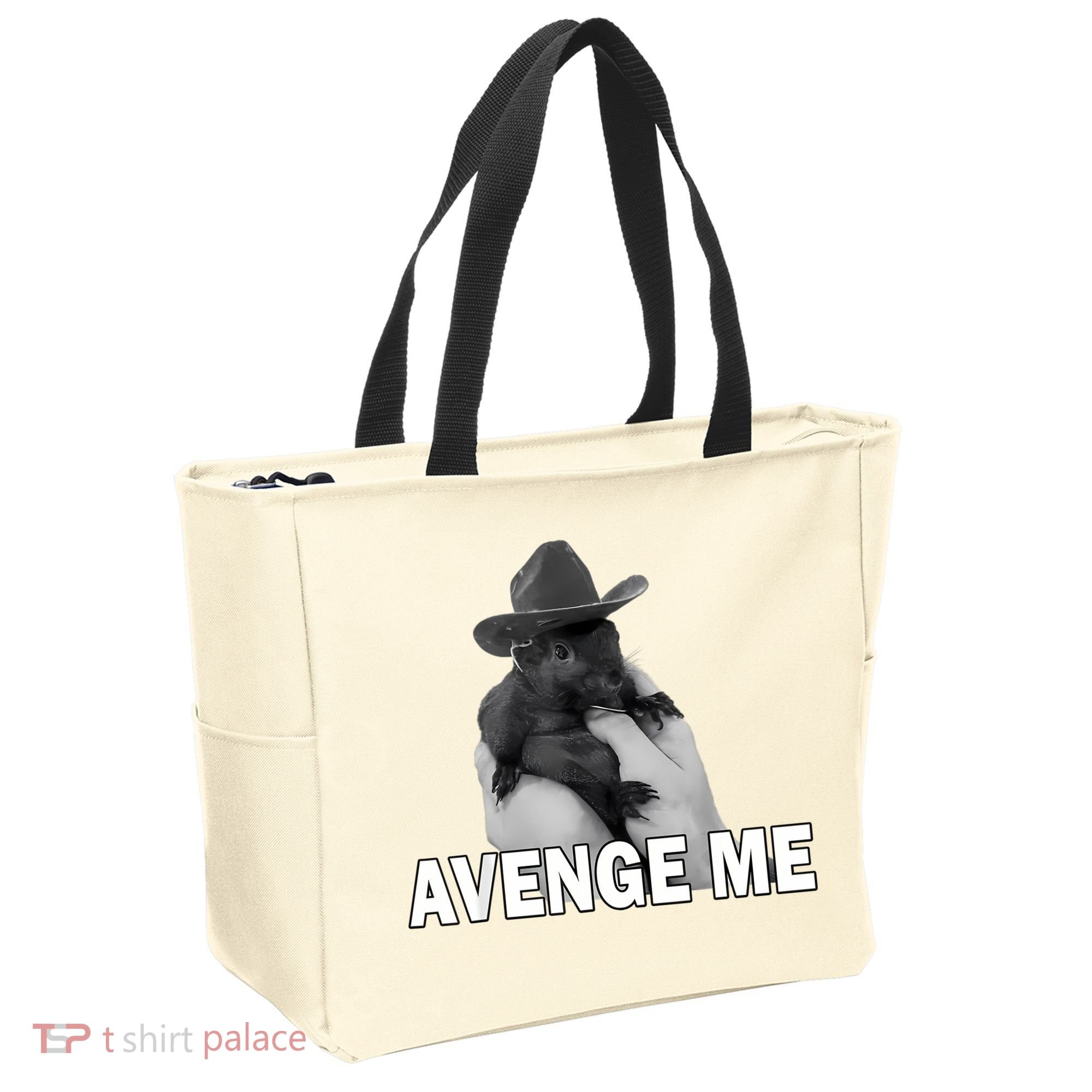 Peanut The Squirrel Avenge Me Tote Bag