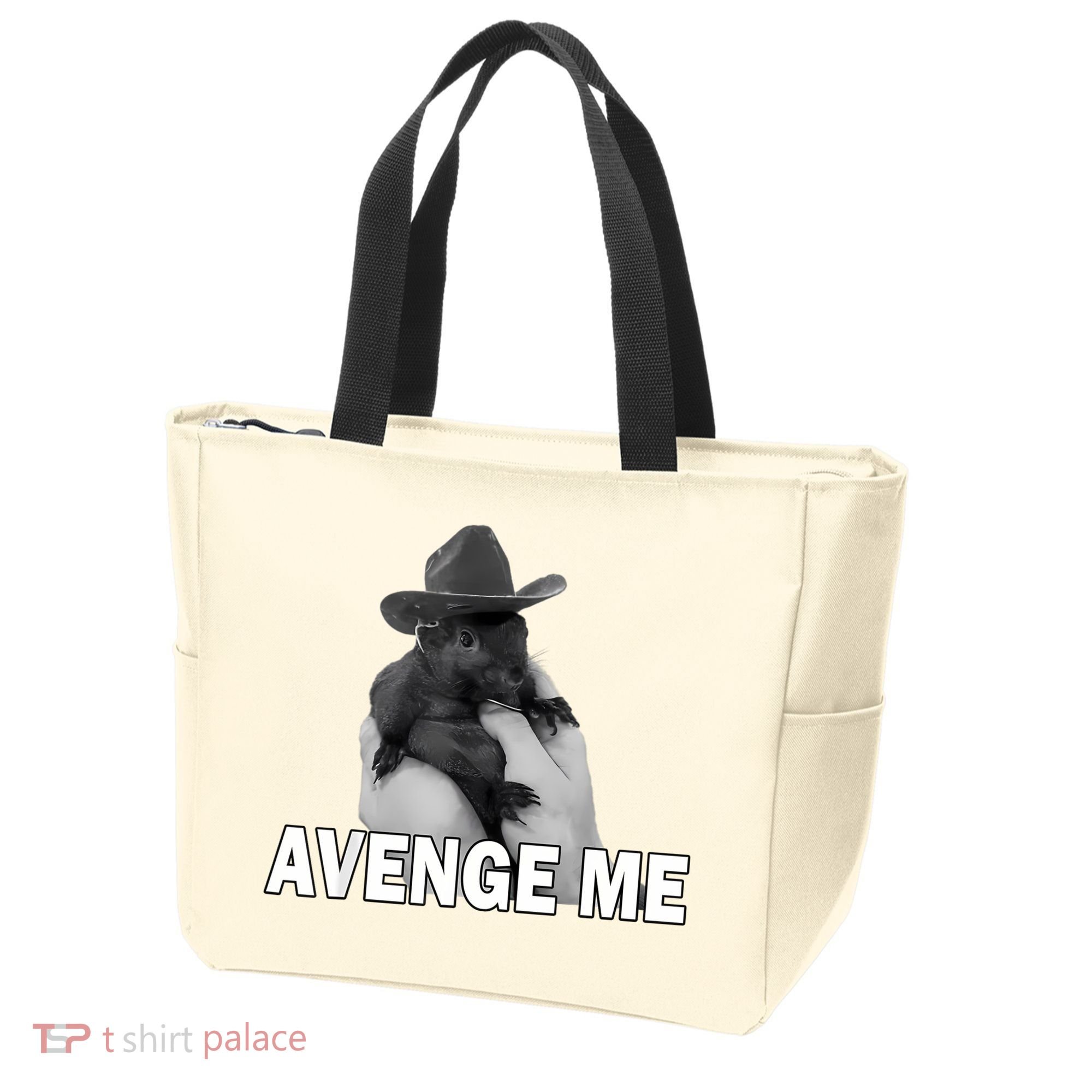 Peanut The Squirrel Avenge Me Tote Bag