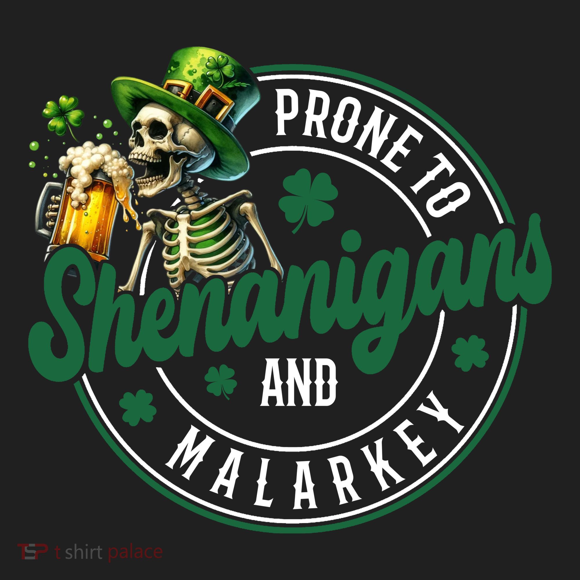 Prone To Shenanigans And Malarkey St Patricks Day Women's Sweatshirt