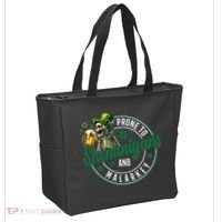 Prone To Shenanigans And Malarkey St Patricks Day Tote Bag thumb 2
