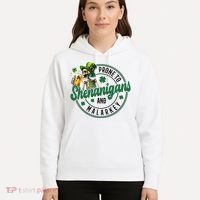Prone To Shenanigans And Malarkey St Patricks Day Hoodie thumb 5