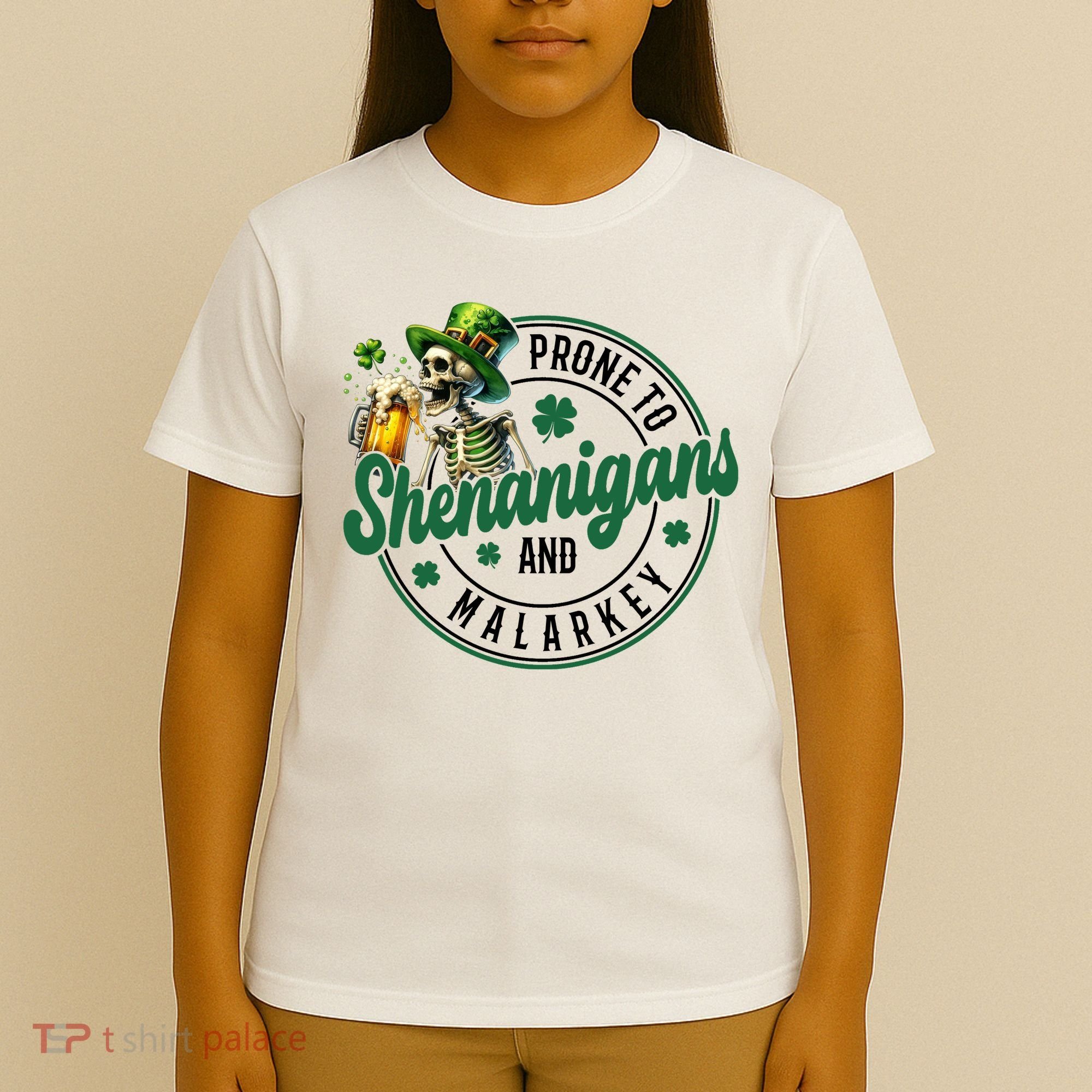 Prone To Shenanigans And Malarkey St Patricks Day T-Shirt